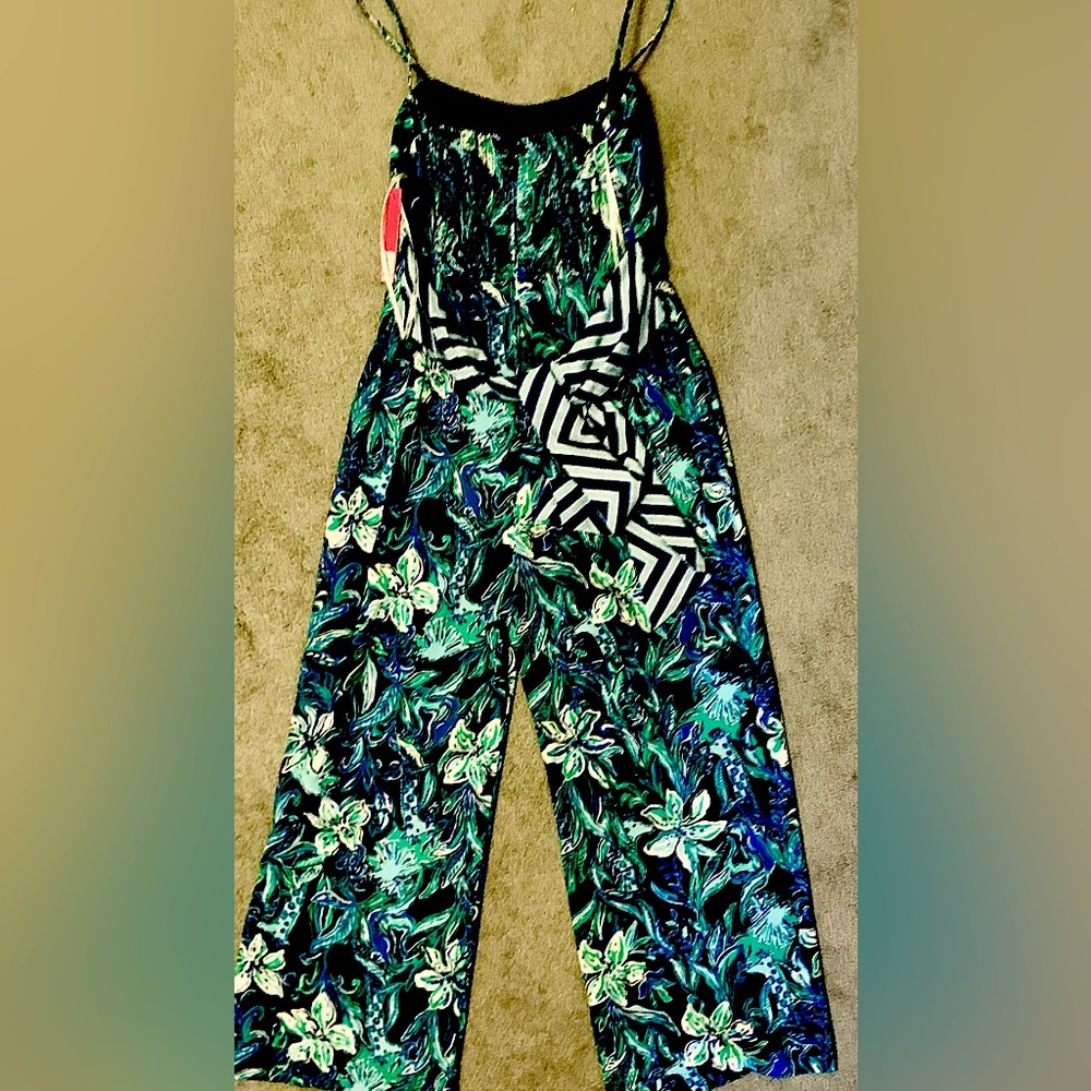 Lilly Pulitzer Nila Jumpsuit NWT Size 14